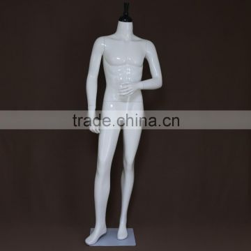 Fiber headless male chrome mannequins man mannequin body form wholesale
