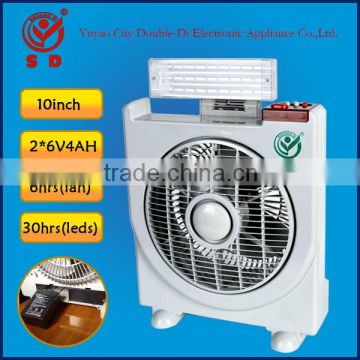 10 Inch fan led rechargeable electric portable usha rechargeable fan