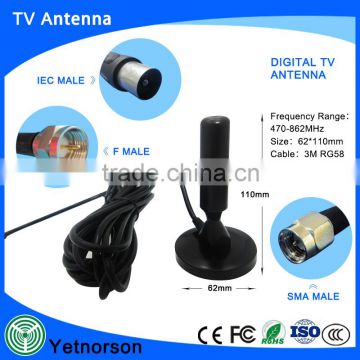 Yetnorson 12DBI DVB T2 / DVB-T VHF UHF TV Antenna HDTV HD Mobile Digital TV / DVB-T2 Antenna For Car                        
                                                Quality Choice