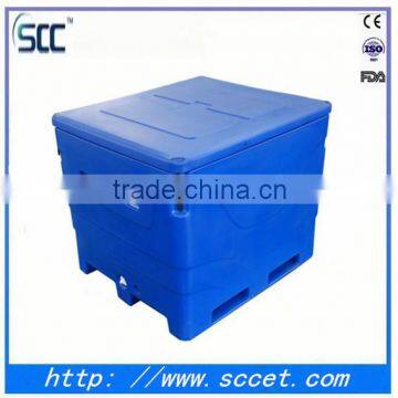 Plastic fish cooler box, plastic cool boxes to store fish