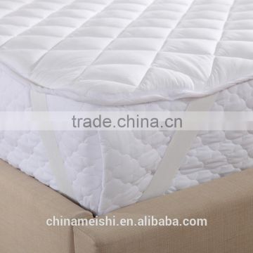 quilted polyester waterproof mattress protector/mattress cover/mattress pad for hotel /home