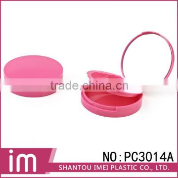 Top selling bright red empty blush containers