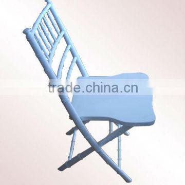 White Wooden Folding Wed Chiavari Chair/Wholesale Wedding Chairs