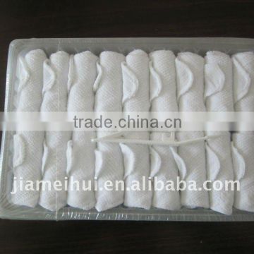 manufacturer airline towel, airline towel with tray, airline towel with tong