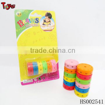 hot selling 6pcs in 1 toys plastic magnetic building blocks