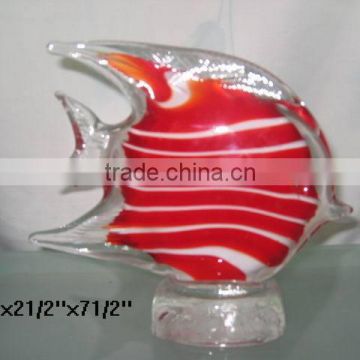 handmade art glass decorative animal sculpture