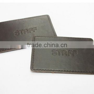 High Quality Laser Cut Apparel Fabric Leather Patch