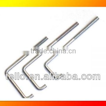 customized stainless steel j l bolt with nut