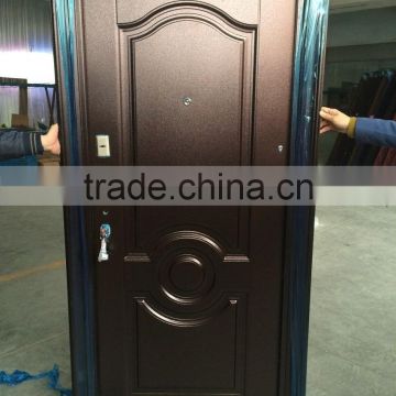 Baodu brand cheap steel door used metal security door exterior
