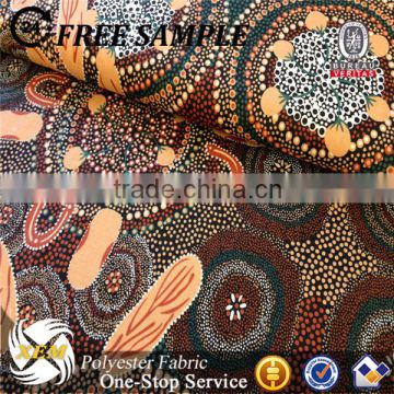 High quality cheap voile printed fabric