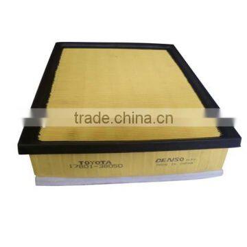 guangzhou auto parts activated cabin air filter 17801-38050