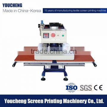 rotary sublimation heat press machine for fabric/t-shirt