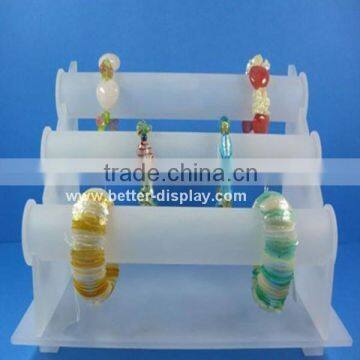 Clear crystal acrylic bracelet display holder