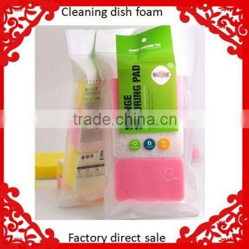 Wholesale Kitchen cleaning scouring foam pad dish washing sponge