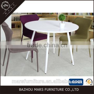 Fancy High Gloss Round Dining Room Tables