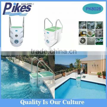 Swimming pool portable pipeless filter with underwater light pool filter ladder equipment