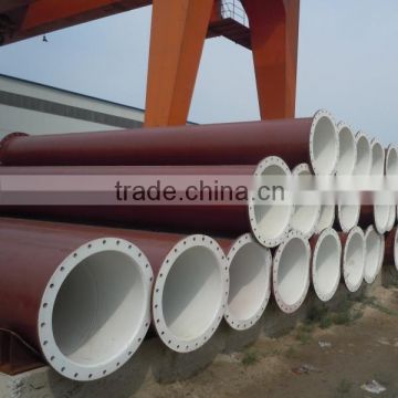 EN 10219 Double Flanged Dredging Pipe /SSAW Steel Pipe