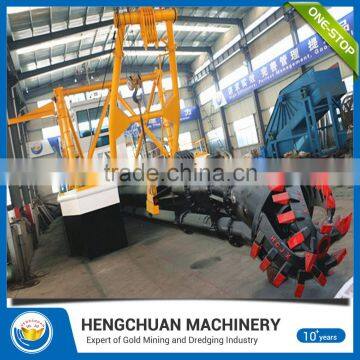 Good price of Semi-Mechanical Cutter Suction Dredger with low price
