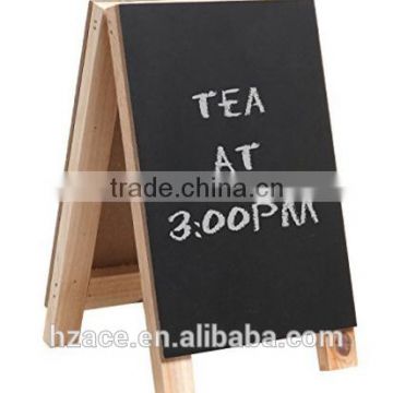 Decorative Freestanding Tabletop Wooden Easel Chalkboard Display Sign