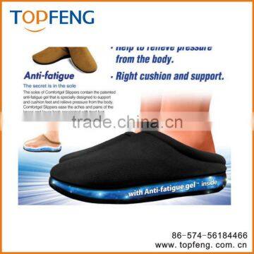 Comfort gel slipper/gel insole slippers