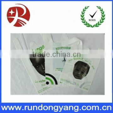 Eco-friendly High quality plastic Shopping bag with handle