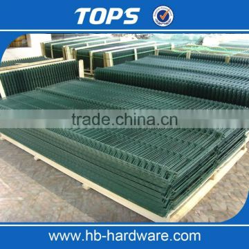 pvc coated welded wire mesh panel fence price