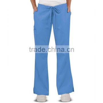 Custom Liquid Repellent Hospital Medical Uniform Scrub Cargo Pants