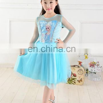 Frozen Elsa Princess Dress, Halloween,Christmas dance skirt for sale for girla FC015