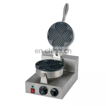 Ce Approve Snack Food Machine Commercial Electric 2-Plate RotaryWaffleMaker