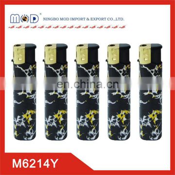 Different finishing China gas lighter-marble finish lighter
