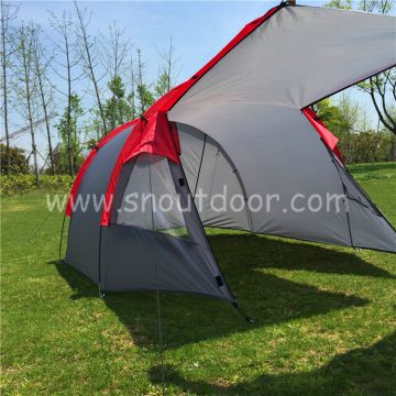 High-density Mesh Large 4 Man Tent 4 Person Hiking Tent