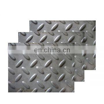 Anti-slip checkered plate steel treads