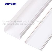 ZGYZJM PVC Cable Protection Trough Plastic Line Storage and Protection Square Trunking Wire Duct
