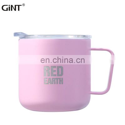 Gint Custom stainless steel tumbler wholesale steel coffee mug coffee cup with lid