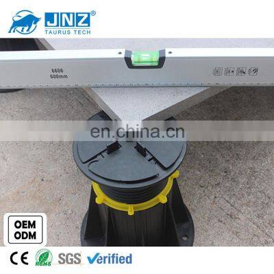 JNZ OEM in stock flooring underlay accessories plastic adjustable pedestal