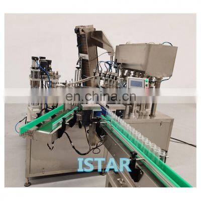 3 in 1  Rotary Liquid Filling Capping Machine Automatic for Small Bottle water oil  perfume soap