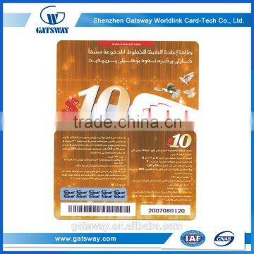 Professional OEM Customized Printing Plastic Printing Cards