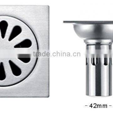 Bathroom accessories stainless steel high quality types of floor drain