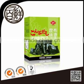 Concentrated instant seaweed broth powder