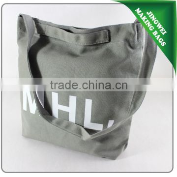 Wholesale customized promotion canvas shoulder bag with good quality