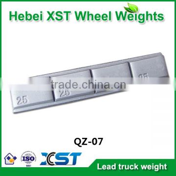 Lead(PB) adhesive truck weight