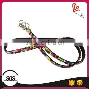 Wholesale Rhinestone Lanyard with Ring and Phone Strap