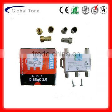 DiSEqC 4 in 1 out diseqc switch DT-2000