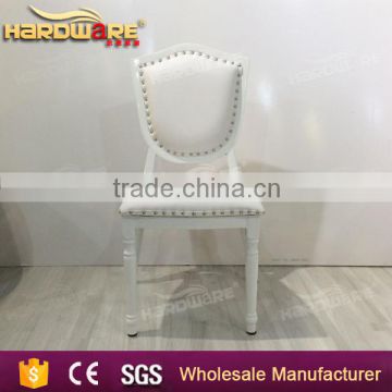 aluminum throne white banquet hotel chair wholesale