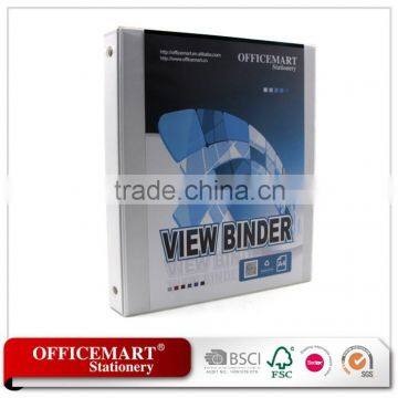 European pvc1.5 inch D ring binder