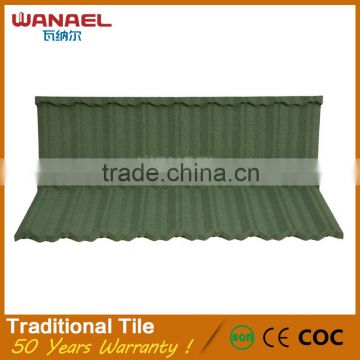 Wanael long term color stability light weight synthetic spanish tile roof tile price