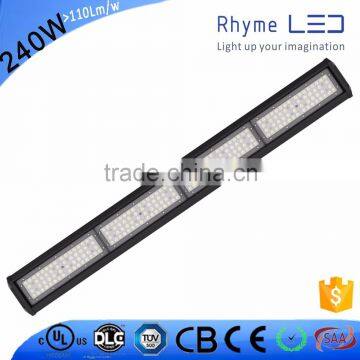 linear led high bay light 240w high lumen industrial design IP65