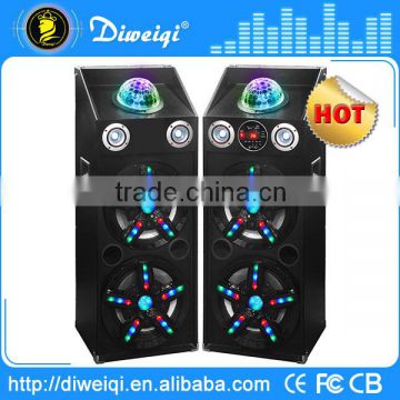 2.0 professional high end audio with disco ball light