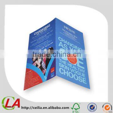 Variety of sizes One Fold Offset Printing Flyer