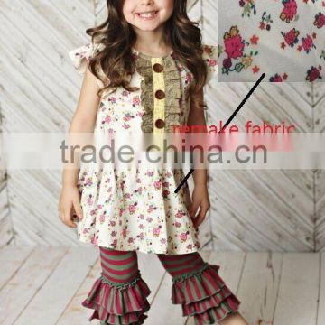 2016 little girls boutique clothing sets wholesale kids spring outfits baby spring and summer outfits